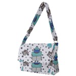 Little Cow Christmas  Full Print Messenger Bag (M)