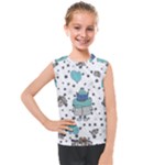 Little Cow Christmas  Kids  Mesh Tank Top
