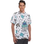 Little Cow Christmas  Men s Polo T-Shirt