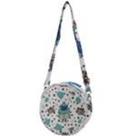 Little Cow Christmas  Crossbody Circle Bag