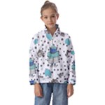 Little Cow Christmas  Kids  Half Zip Hoodie