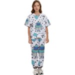 Little Cow Christmas  Kids  T-Shirt and Pants Sports Set