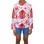 Cute Gift Boxes Kids  Long Sleeve Swimwear