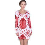 Cute Gift Boxes Long Sleeve Nightdress