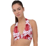 Cute Gift Boxes Halter Plunge Bikini Top