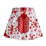Cute Gift Boxes Mini Flare Skirt