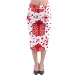 Cute Gift Boxes Midi Pencil Skirt