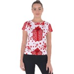 Cute Gift Boxes Short Sleeve Sports Top 