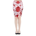 Cute Gift Boxes Midi Wrap Pencil Skirt