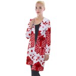 Cute Gift Boxes Hooded Pocket Cardigan