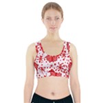 Cute Gift Boxes Sports Bra With Pocket