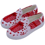 Cute Gift Boxes Kids  Canvas Slip Ons