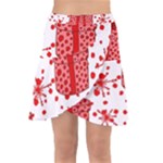 Cute Gift Boxes Wrap Front Skirt