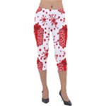Cute Gift Boxes Lightweight Velour Capri Leggings 