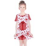 Cute Gift Boxes Kids  Simple Cotton Dress