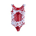 Cute Gift Boxes Kids  Frill Swimsuit