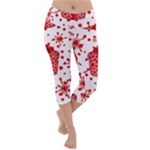 Cute Gift Boxes Lightweight Velour Capri Yoga Leggings