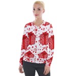 Cute Gift Boxes Velvet Zip Up Jacket