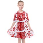 Cute Gift Boxes Kids  All Frills Chiffon Dress