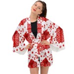 Cute Gift Boxes Long Sleeve Kimono