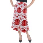 Cute Gift Boxes Midi Mermaid Skirt