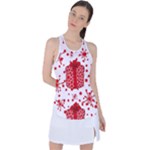 Cute Gift Boxes Racer Back Mesh Tank Top