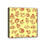 Bw Christmas Icons   Mini Canvas 4  x 4  (Stretched)