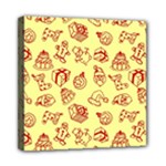 Bw Christmas Icons   Mini Canvas 8  x 8  (Stretched)