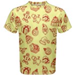 Bw Christmas Icons   Men s Cotton T-Shirt