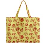 Bw Christmas Icons   Zipper Mini Tote Bag