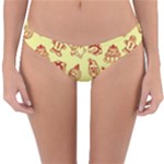 Bw Christmas Icons   Reversible Hipster Bikini Bottoms