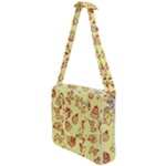 Bw Christmas Icons   Cross Body Office Bag