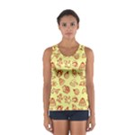 Bw Christmas Icons   Sport Tank Top 