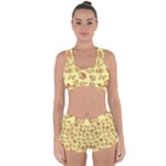 Bw Christmas Icons   Racerback Boyleg Bikini Set