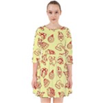 Bw Christmas Icons   Smock Dress