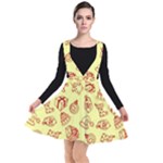 Bw Christmas Icons   Plunge Pinafore Dress