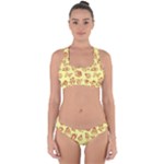 Bw Christmas Icons   Cross Back Hipster Bikini Set