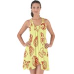 Bw Christmas Icons   Show Some Back Chiffon Dress