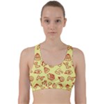 Bw Christmas Icons   Back Weave Sports Bra