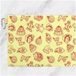 Bw Christmas Icons   Canvas Cosmetic Bag (XXXL)
