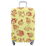 Bw Christmas Icons   Luggage Cover (Medium)