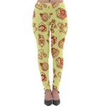 Bw Christmas Icons   Lightweight Velour Leggings