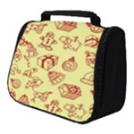 Bw Christmas Icons   Full Print Travel Pouch (Small)