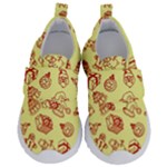 Bw Christmas Icons   Kids  Velcro No Lace Shoes