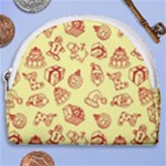 Bw Christmas Icons   Horseshoe Style Canvas Pouch