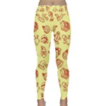 Bw Christmas Icons   Lightweight Velour Classic Yoga Leggings