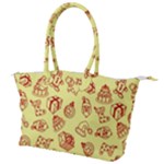 Bw Christmas Icons   Canvas Shoulder Bag