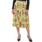 Bw Christmas Icons   Classic Velour Midi Skirt 