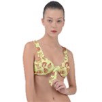Bw Christmas Icons   Front Tie Bikini Top