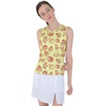 Bw Christmas Icons   Women s Sleeveless Sports Top